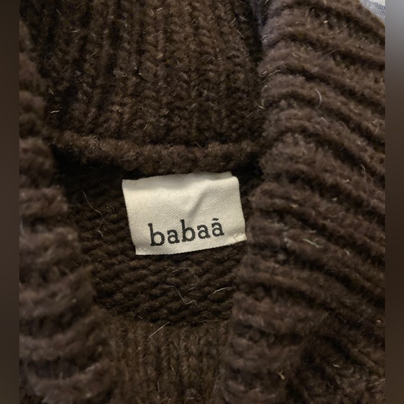 Babaa jumper 15 wool sweater in earth - Picture 4 of 5